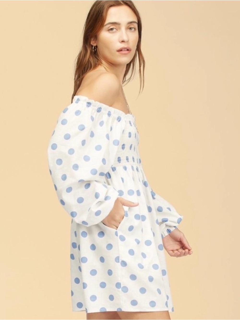 Billabong x Wrangler polka dot dress
